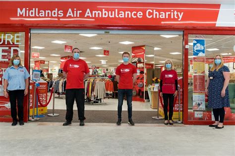 air ambulance charity shops list.